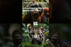 Top 5 Viral Animal Fights from YouTube 🐾 | Ranked Wild Battles!