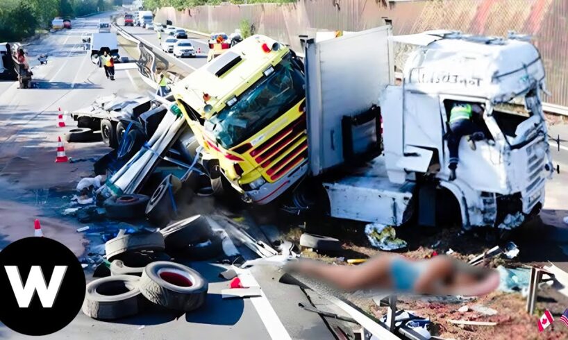 Tragic Moments Of Ultimate Car Crashes On The Road You Wouldn't Believe if Not Filmed!