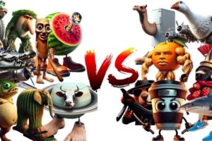 Ultimate AI Animal Fight Compilation Italian Brainrot Edition | Fights Compilation