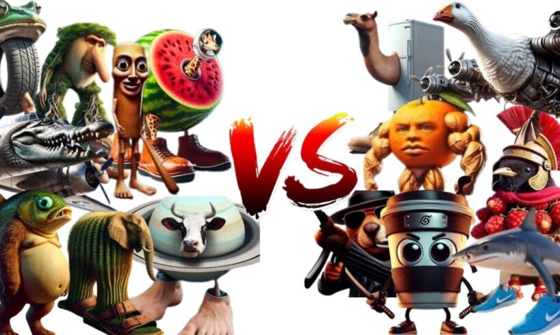 Ultimate AI Animal Fight Compilation Italian Brainrot Edition | Fights Compilation