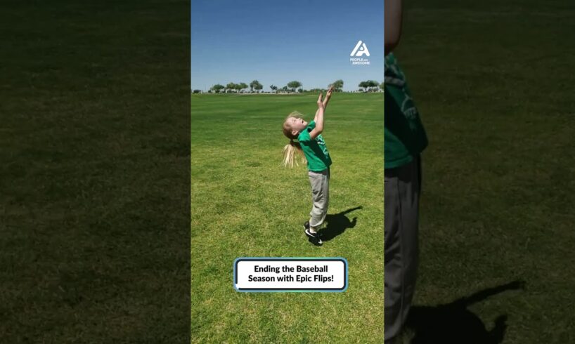 When you're good, your good! Could you keep up with these kids? #backflipvideo