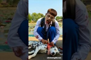 Zombie v/s Dog#zombie #rescue #dog #saveanimals #trendingshorts #humanity #success #wildlife