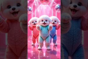 cute puppies crezy dance💃| #funnyvideo #cutepuppy #funnyanimals #viraldance #trending #504