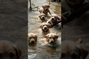 cute puppies rescued by elephant #dogvideos #doglife #puppyrescue #puppylife #puppyvideos #dogrescue