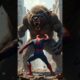 spider man and Super animal fight #animalshorts #spiderman #animalfight #shorts