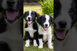 two cute puppies barking #puppy #dog #barking #dogsound #dogs #pets #youtubeshorts #cutedog #shorts