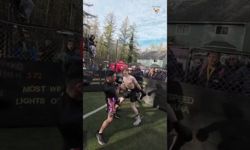ده اللي بيحصل لما تعمل حركة ممنوعة في Street Fight 🔥🥊