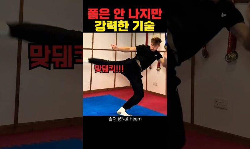 폼은 안 나지만 실전에서 가장 강력한 기술