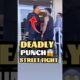 How to Knock Out a Bigger Guy in a Street Fight. #boxing #viralvideo #selfdefense #fight #fyp #mma