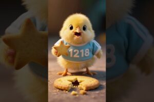 Yellow Chicken and dog playing Dalgona Candy Game #animals #cute #dalgona