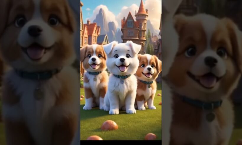 Cute Puppies Crazy Dance 💃 🤩| #funnyvideo #cutepuppy #dogshorts #funnyanimals #viraldance #48