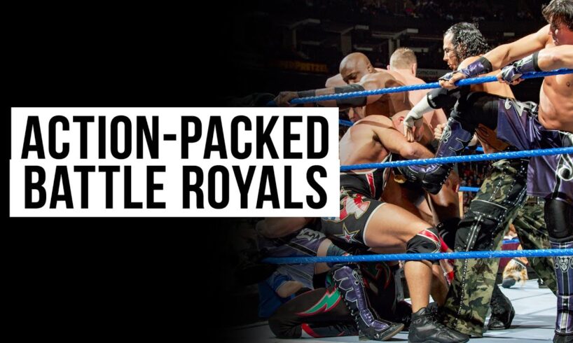 2 hours of action-packed Battle Royals: From the WWE Vault