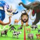 5 Giant Elephant Cow Vs Giant Angry Indian Elephant Vs 5 Giant Lion Tiger Cub Saved By Wolly Mammoth