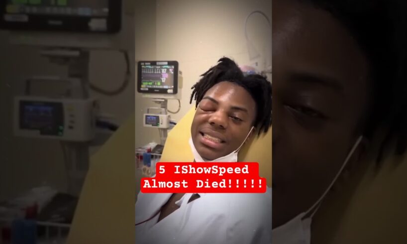 5 IShowSpeed moment's ALMOST Died! (You Won't Believe it)#ishowspeed #shorts