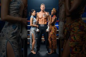 ASIAN vs. BLACK Woman: INSANE Street Fight For White Guy! Who Does He Pick?! #fight #shorts