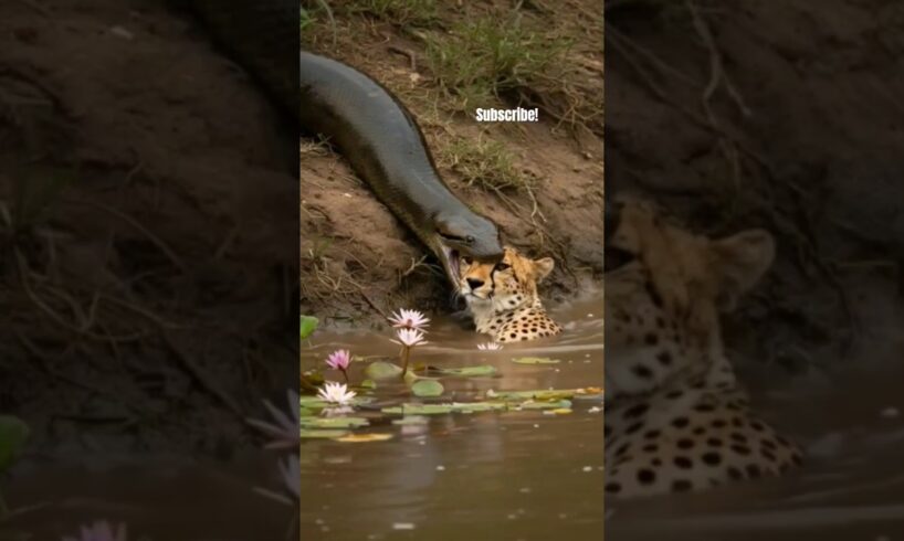 Anaconda & Cheetah! India Wildland Zoo! National Geographic! Animal Planet! #Lion #tiger #snake #cat