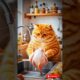 Brave Big Cat Rescues Tiny Kitten | Heartwarming Animal Rescue Story#ytshorts#shorts