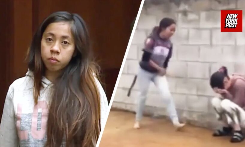Brutal video shows teenage bullies beating girl with disability