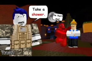 Bullying weird role-players on Roblox Forsaken