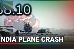 CCTV footage shows moment Air India plane crashes in Ahmedabady | ABS-CBN News