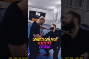 Combate com faca realista x ficcional