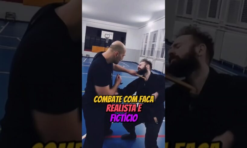 Combate com faca realista x ficcional