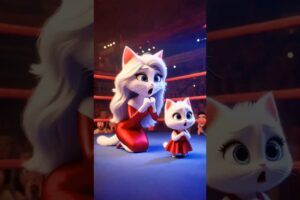 Cute Kitten of Cat takes Revenge for Father #cat #cutecat #catlover