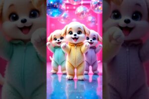 Cute Puppies Crazy Dance💃| #cartoon #funnyvideo #cutepuppy #funnyanimals #viraldance #0569