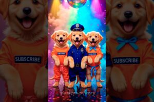 Cute Puppies Crazy Dance😍| #funnyanimals #cutedog #crazydance  #funnyvideo #viralshorts #076