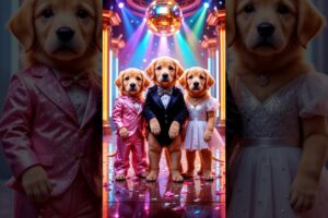 Cute Puppies Crazy Dance💃😆| #funnyanimals #cutepuppy #dogshorts #funnyvideo #viraldance #ep1