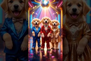 Cute Puppies Crazy Dance💃😆| #funnyanimals #cutepuppy #dogshorts #funnyvideo #viraldance #ep6