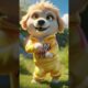 Cute Puppies Crazy Dance💃🤩| #funnyvideo #cutepuppy #cartoon #funnyanimals #viraldance #9