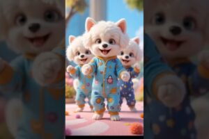 Cute Puppies Crazy Dance 💃🤩| #funnyvideo #cutepuppy #dogshorts #funnyanimals #viraldance #46