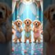 Cute Puppies Crazy Dance💃😆| #funnyvideo #cutepuppy #dogshorts #funnyanimals #viraldance #545