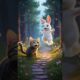 Cute animals playing #Cute animals #cat #rabbit #viral #redpanda