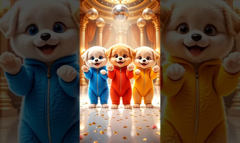 Cute puppies Crazy Dance | #funnyvideo #cutepuppy #viralshorts #dogshorts