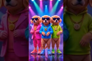 🔥Cute puppies crazy dance💃| #funnynaimals #dogvideos #funnyvideo #dogshorts #viraldance #066