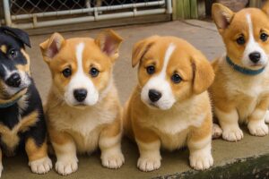 Cute puppies playing, barking and running around adorable moments compilation #dog #puppy #trending