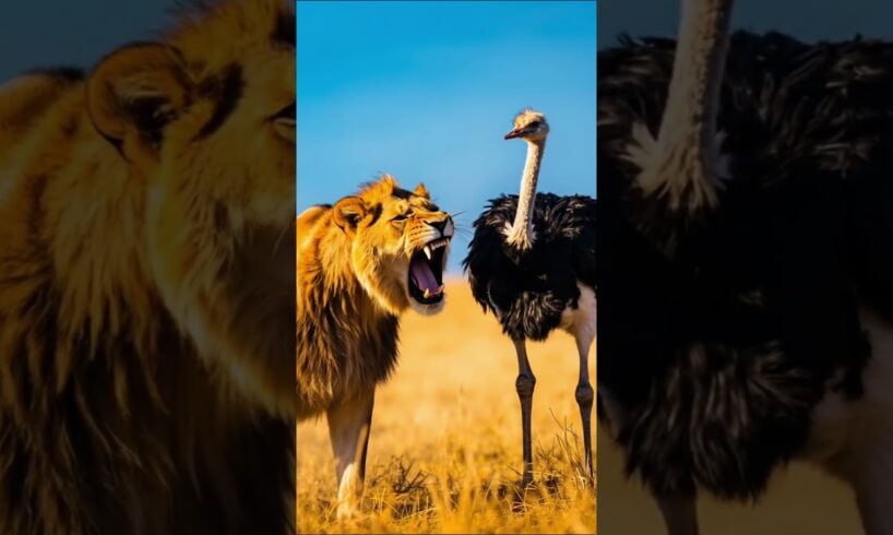 Deadliest Lion Attacks 🦁 | Epic Animal Battles | EP 28 #shorts #animals #wildliferescue #fight