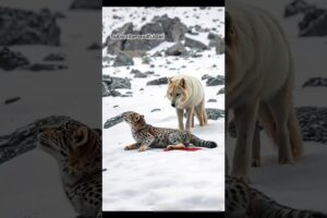 Enemy or Savior? Watch What the Wolf Did 🐾 | #Animal #rescue  #EmotionalMoments
