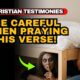 ✝️Ex-Satanist reveals:This is the MOST POWERFUL VERSE against SATAN  ✝️Christian Testimonies!