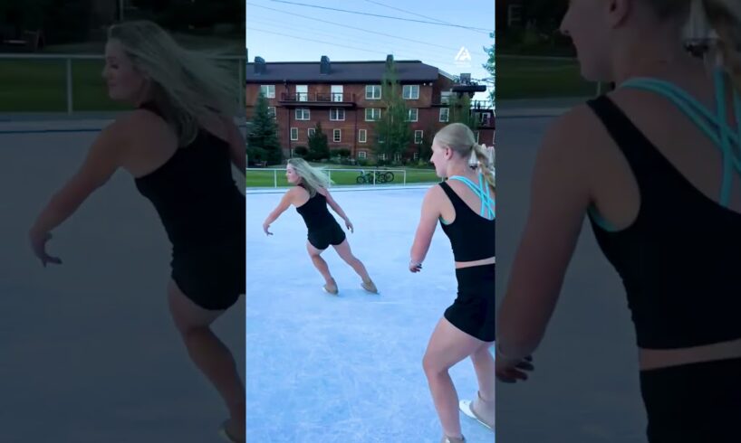Figure Skaters Perform Synchronized Skating | People Are Awesome