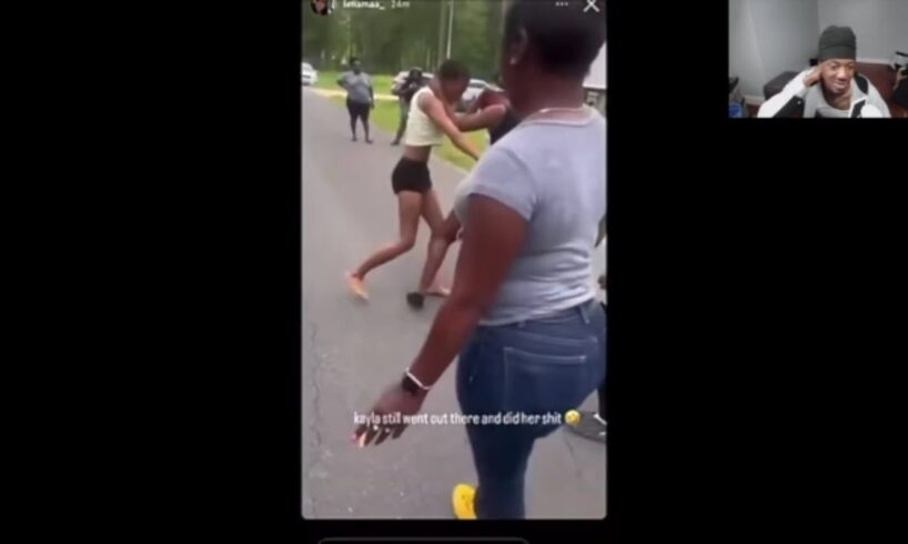HOOD GIRL STREET FIGHT COMPILATION