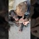 Helping My Friend With A Foot Splinter