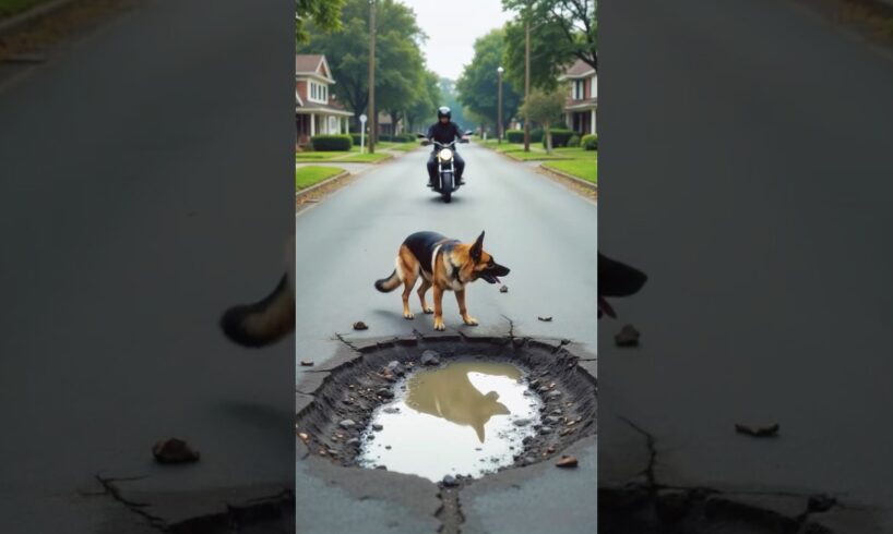 Hero Dog Saves Baby From Concrete!