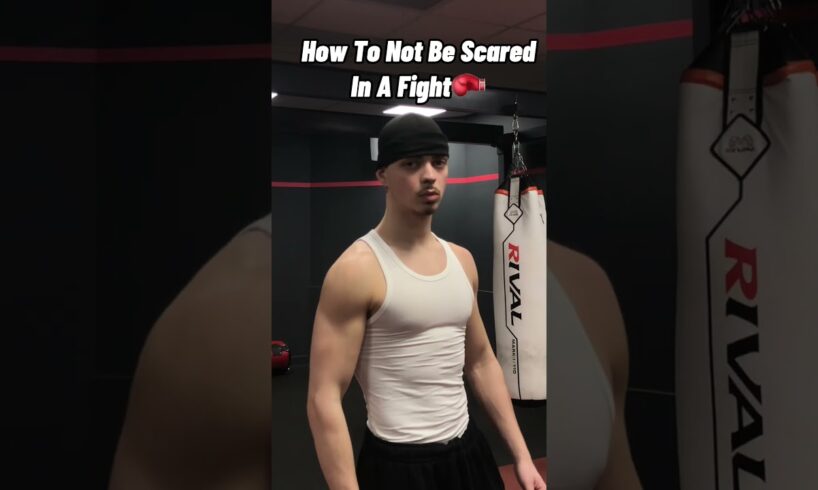 How To Not Be Scared In A Fight