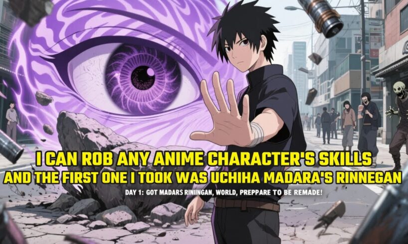 I Can Rob Any Anime Character's Skills, And the First One I Took Was Uchiha Madara's Rinnegan