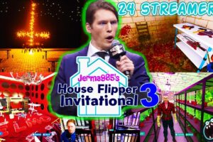 Jerma's House Flipper Invitational 3 (Round 1 FULL Stream Edit)