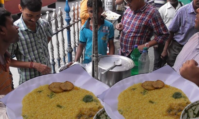 Just 22 Rs (0.31$) | Complete Your Healthy Lunch | World Record Cheapest Food in Kolkata Street