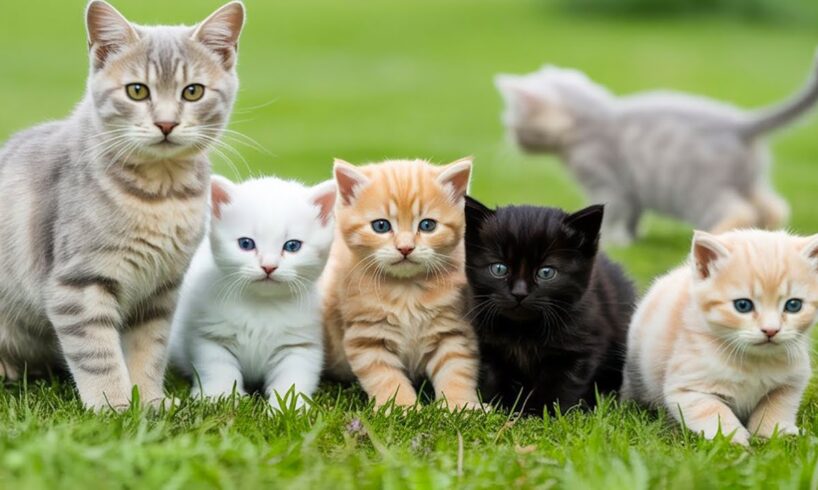Kittens and Baby Animals: Puppies, Bunnies, Calves & Mice Playing Together - Cat Video